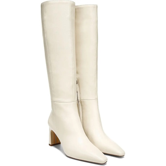 Sam Edelman Shoes - Sam Edelman Cream Leather Boots!